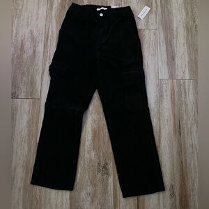 PacSun Elastic Waist Cargo Corduroy Pants